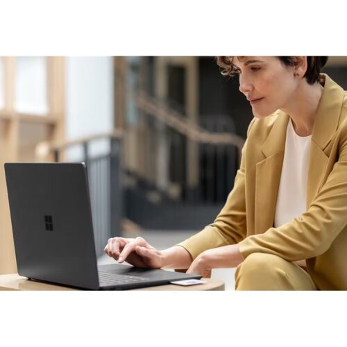 MICROSOFT Surface Laptop 6 – Intel Core Ultra 5 135H – 15p – 8Go – 256Go – W11P – Noir – PC – Ordinateur Portable – AZERTY