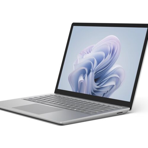 MICROSOFT Surface Laptop 6 – Intel Core Ultra 5 135H – 15p – 8Go – 256Go – W11P – Platine – PC – Ordinateur Portable – AZERTY