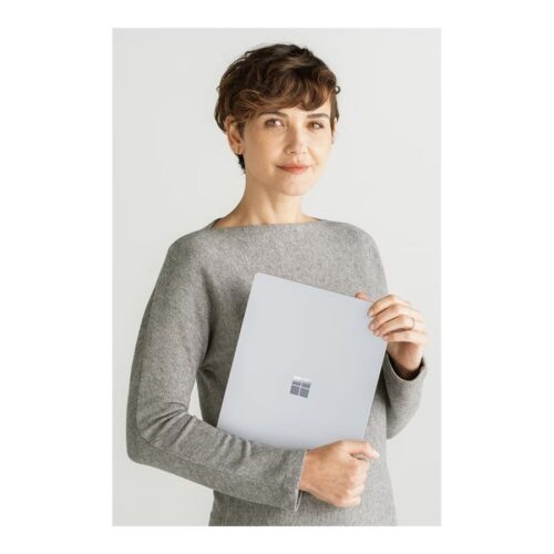 MICROSOFT Surface Laptop 6 – Intel Core Ultra 5 135H – 15p – 8Go – 256Go – W11P – Platine – PC – Ordinateur Portable – AZERTY
