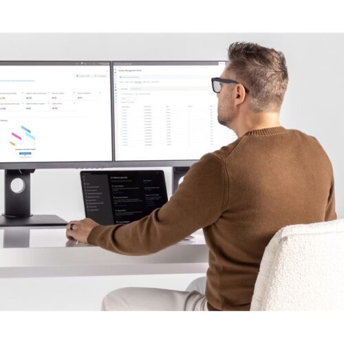 MICROSOFT Surface Laptop 7 – Intel Core Ultra 5 236V – 15p – 16Go – 512Go – W11P – Platine – PC – Ordinateur Portable – AZERTY