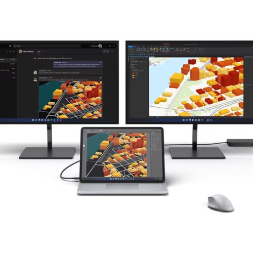MICROSOFT Surface Laptop Studio 2 – Intel Core i7-13800H – 14.4p – 64Go – 1To – RTX4060 – W11P – Platine – PC Portable – AZERTY
