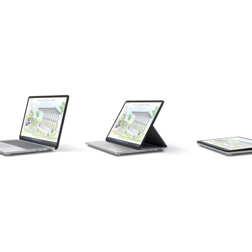 MICROSOFT Surface Laptop Studio 2 – Intel Core i7-13800H – 14.4p – 64Go – 1To – RTX4060 – W11P – Platine – PC Portable – AZERTY