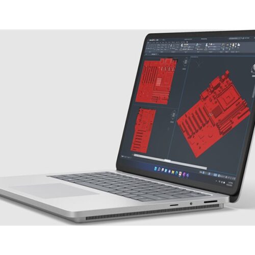 MICROSOFT Surface Laptop Studio 2 – Intel Core i7-13800H – 14.4p – 64Go – 1To – RTX4060 – W11P – Platine – PC Portable – AZERTY