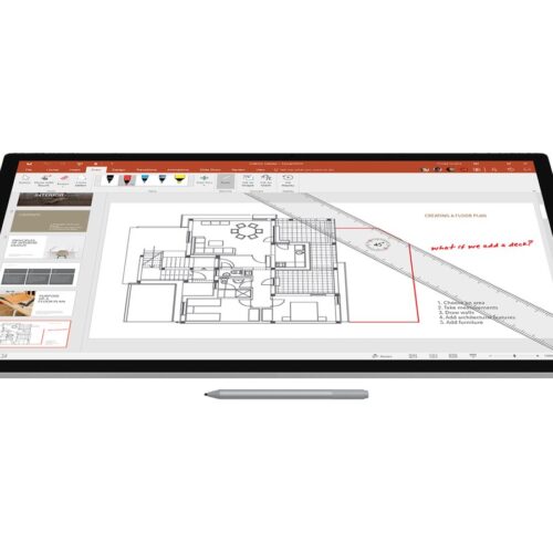 MICROSOFT Surface Pen – Stylet – 2 boutons – Bluetooth 4.0 – Pile AAAA – Surface Pro – Platine