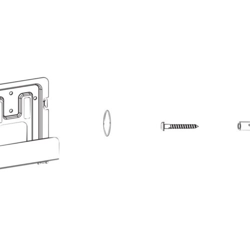 NEOMOUNTS AWL-440BL Support pour lecteur multimédia – universel