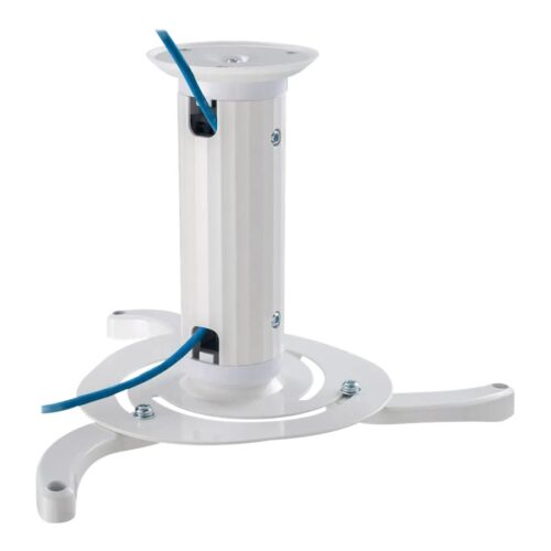 NEOMOUNTS BEAMER-C80WHITE Support de plafond pour vidéoprojecteur – h 13-20 cm – orientable