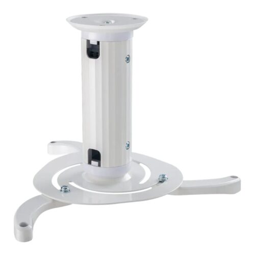 NEOMOUNTS BEAMER-C80WHITE Support de plafond pour vidéoprojecteur – h 13-20 cm – orientable