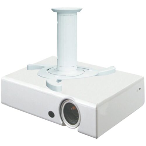NEOMOUNTS BEAMER-C80WHITE Support de plafond pour vidéoprojecteur – h 13-20 cm – orientable