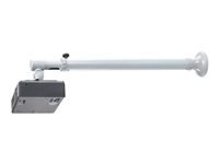 NEOMOUNTS BEAMER-W100SILVER Support mural pour vidéoprojecteur – p 73-123 cm – orientable