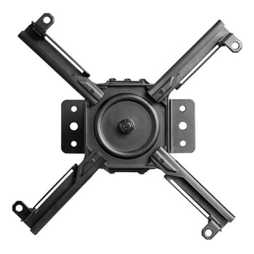 NEOMOUNTS CL25-530BL1 Support de plafond pour vidéoprojecteur – h 25.5 cm – installation facile – orientable