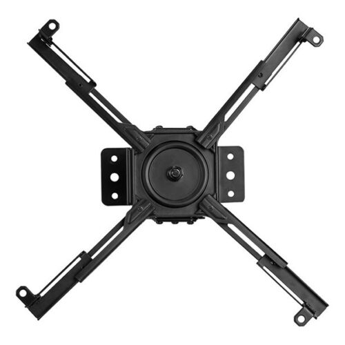 NEOMOUNTS CL25-530BL1 Support de plafond pour vidéoprojecteur – h 25.5 cm – installation facile – orientable