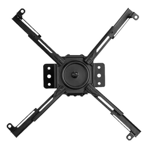 NEOMOUNTS CL25-540BL1 Support de plafond pour vidéoprojecteur – h 60.5-90.5 cm – installation facile – orientable