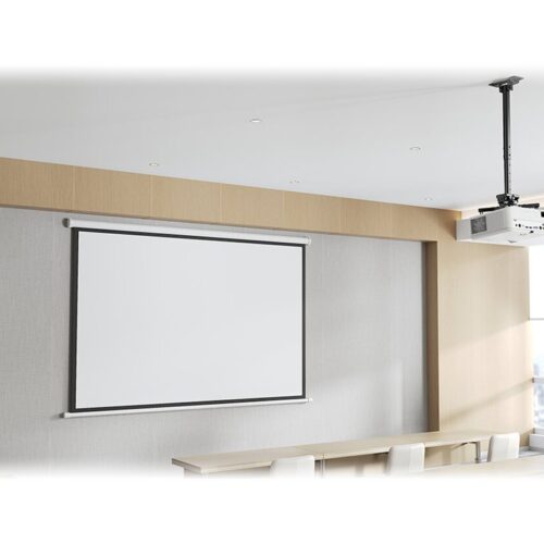 NEOMOUNTS CL25-540BL1 Support de plafond pour vidéoprojecteur – h 60.5-90.5 cm – installation facile – orientable