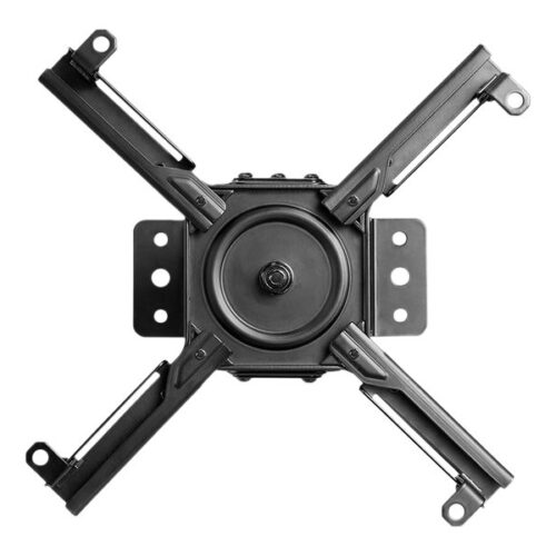 NEOMOUNTS CL25-540BL1 Support de plafond pour vidéoprojecteur – h 60.5-90.5 cm – installation facile – orientable