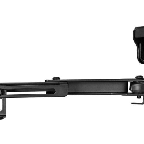 NEOMOUNTS CL25-550BL1 Support de plafond pour vidéoprojecteur – h 74.5-114.5 cm – installation facile – orientable