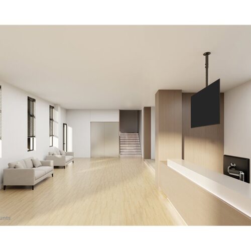 NEOMOUNTS CL35-340BL12 Support de plafond pour écran de 23-42p – h 106-156 cm
