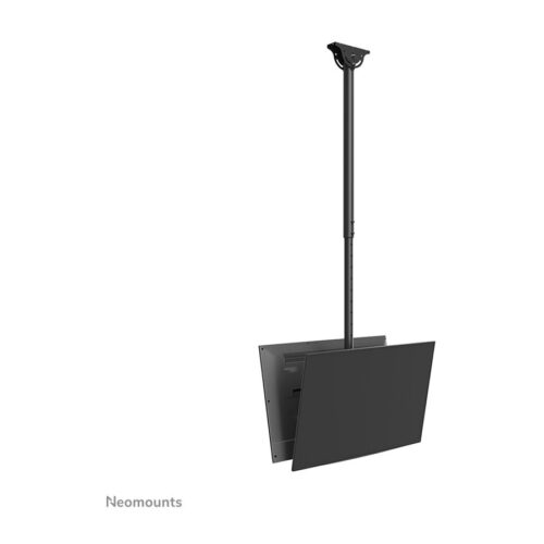 NEOMOUNTS CL35-340BL22 Support de plafond pour double écran 23-42p – h 106-156 cm