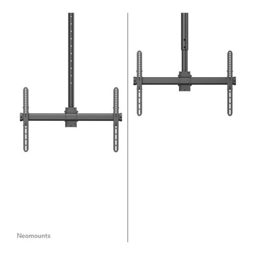 NEOMOUNTS CL35-440BL16L Support de plafond pour écran de 37-70p – h 106-156 cm