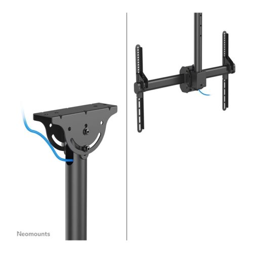 NEOMOUNTS CL35-440BL16L Support de plafond pour écran de 37-70p – h 106-156 cm
