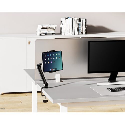 NEOMOUNTS DS15-545BL1 Support pour tablette à pince pour bureau 4.7-12.9p – universel – orientable