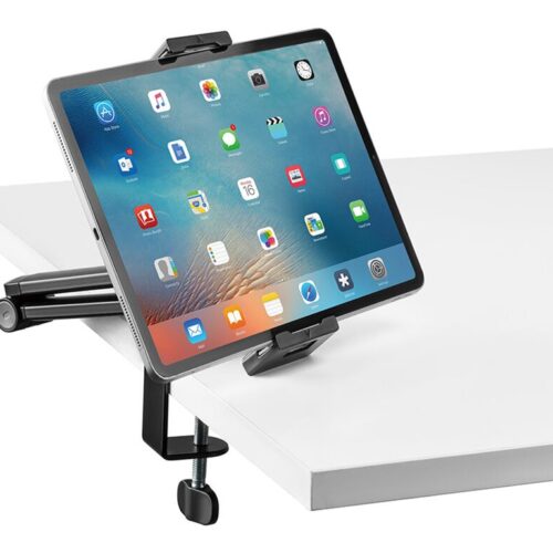 NEOMOUNTS DS15-545BL1 Support pour tablette à pince pour bureau 4.7-12.9p – universel – orientable