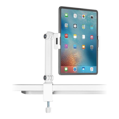 NEOMOUNTS DS15-545WH1 Support pour tablette à pince pour bureau 4.7-12.9p – universel – orientable