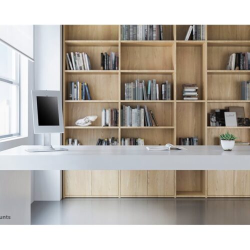 NEOMOUNTS DS15-650WH1 Support de bureau pour tablette 9.7-11p – verrouillable