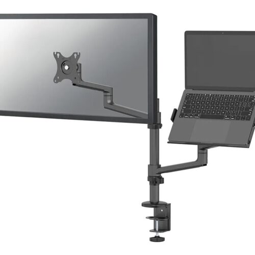 NEOMOUNTS DS20-425BL2 Support décran à fixer avec support pour ordinateur portable 17-27p – économie despace