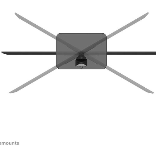 NEOMOUNTS DS45-430BL12 Support de bureau pour écran à poser 23-43p- pivotant