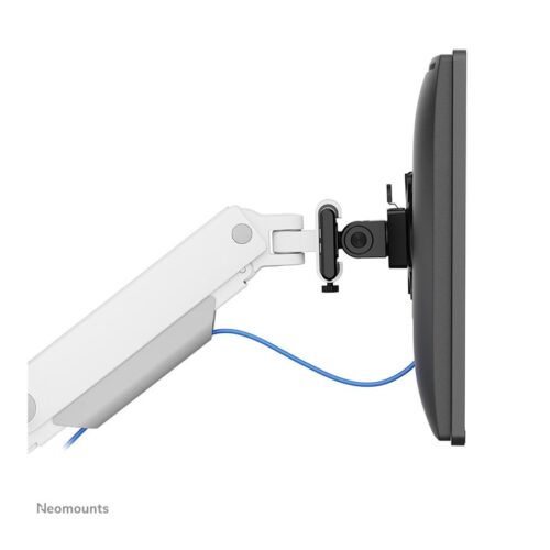 NEOMOUNTS DS65S-950WH2 Support décran à fixer 24-34p – ressort à gaz – Topfix – multiréglable – arrêt 180