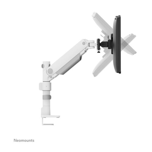NEOMOUNTS DS65S-950WH2 Support décran à fixer 24-34p – ressort à gaz – Topfix – multiréglable – arrêt 180