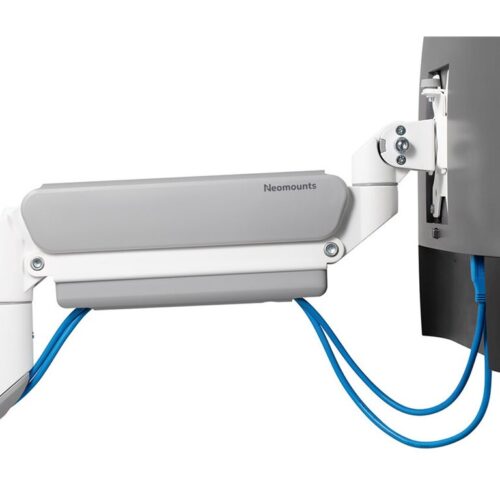 NEOMOUNTS DS70-450WH1 Support décran à fixer 17-42p – ressort à gaz – Topfix – arrêt 180