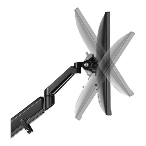 NEOMOUNTS DS70-810BL1 Support décran à fixer 17-32p – ressort à gaz – économie despace – arrêt 180