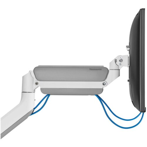 NEOMOUNTS DS70PLUS-450WH1 Support décran à fixer 17-49p – ressort à gaz – Topfix – arrêt 180