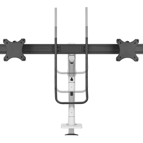 NEOMOUNTS DS75S-950WH2 Support décran à fixer 17-32p – ressort à gaz – Topfix – arrêt 180