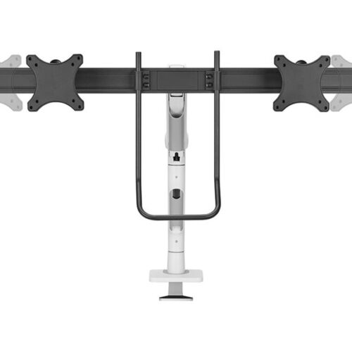 NEOMOUNTS DS75S-950WH2 Support décran à fixer 17-32p – ressort à gaz – Topfix – arrêt 180