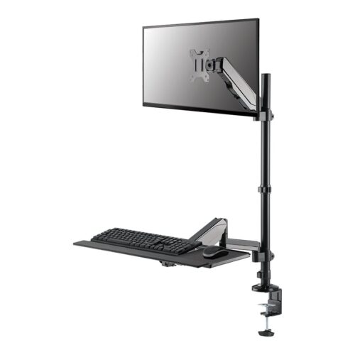NEOMOUNTS DS90-325BL1 Station de travail assis-debout pour bureau 17-32p – ressort à gaz