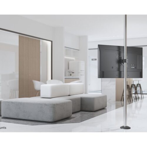 NEOMOUNTS FL40-430BL12 Support de colonne pour écran 23-42p – diam. 28-50 mm