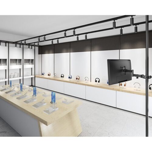 NEOMOUNTS FL40-450BL11 Support de colonne pour écran 17-32p – diam. 28-60 mm – orientable