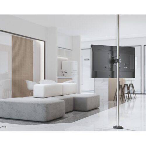 NEOMOUNTS FL40-450BL12 Support de colonne pour écran 23-42p – diam. 28-50 mm – orientable