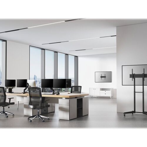 NEOMOUNTS FL50-540BL1 Support au sol mobile pour écran 37-70p
