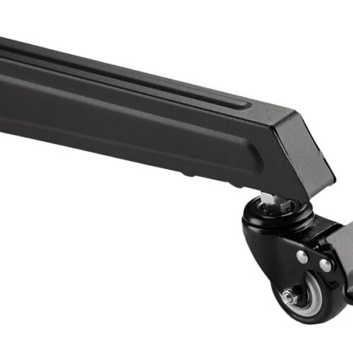 NEOMOUNTS FL50-550BL1 Support au sol mobile pour écran 37-70p – étagère multimédia et support caméra inclus