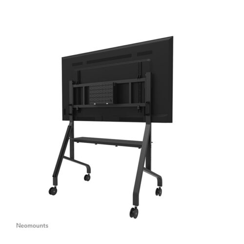 NEOMOUNTS FL50-575BL1 Support au sol mobile pour écran 65-110p – étagère multimédia incluse – installation rapide – TÜV
