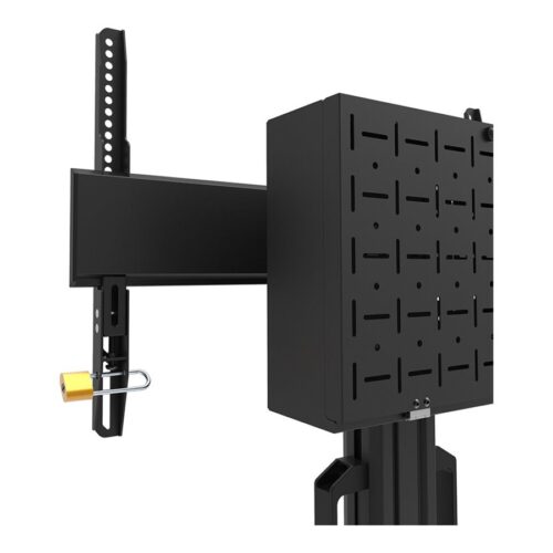 NEOMOUNTS FL50S-825BL1 Support au sol mobile pour écran 37-75p – TÜV