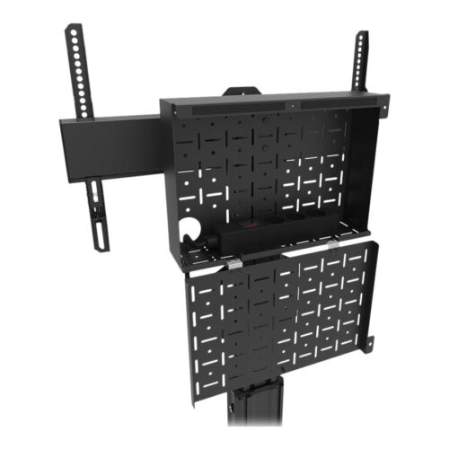 NEOMOUNTS FL50S-825BL1 Support au sol mobile pour écran 37-75p – TÜV