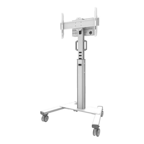 NEOMOUNTS FL50S-825WH1 Support au sol mobile pour écran 37-75p – TÜV