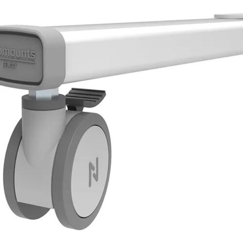 NEOMOUNTS FL50S-825WH1 Support au sol mobile pour écran 37-75p – TÜV
