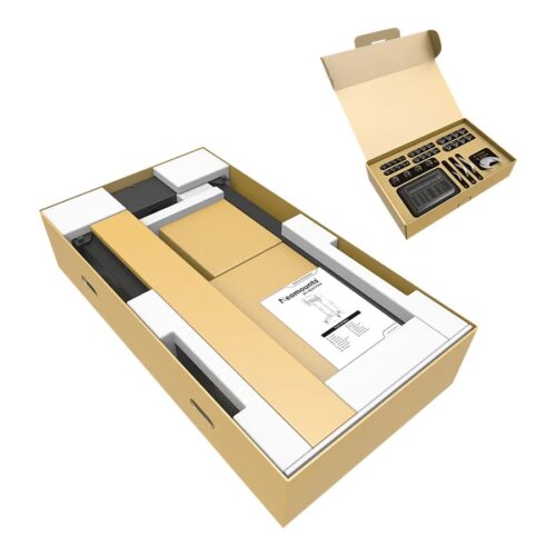 NEOMOUNTS FL55-875BL1 Support au sol mobile pour écran 55-100p – motorisé – TÜV