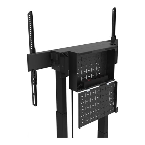 NEOMOUNTS FL55-875BL1 Support au sol mobile pour écran 55-100p – motorisé – TÜV