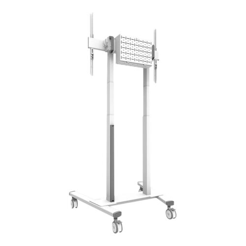 NEOMOUNTS FL55-875WH1 Support au sol mobile pour écran 55-100p – motorisé – TÜV